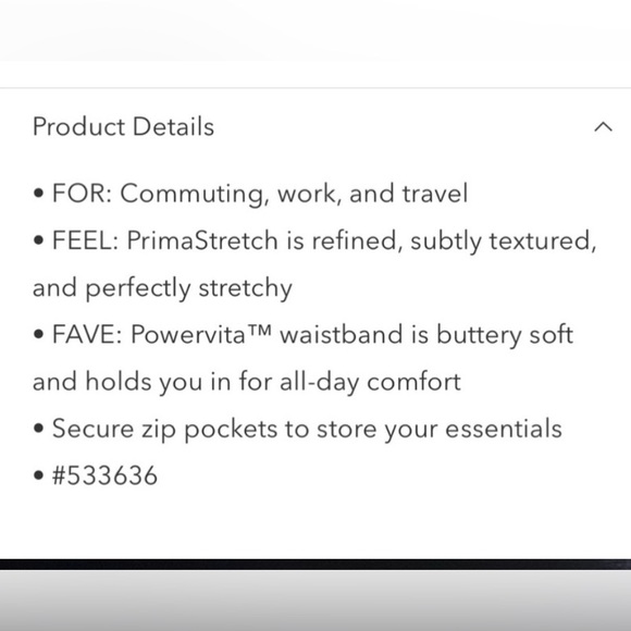 Athleta Deep Blue Ankle Pants - Picture 6 of 7